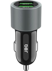 JBQ CC-736 36W Dual QC3.0 Port Fast Car Charger With Short Circuit Temperature Over Voltage Over Current Over Power Over Charging Protection