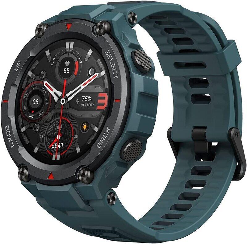 

Amazfit T-Rex Pro 33mm Smartwatch with GPS, Blue
