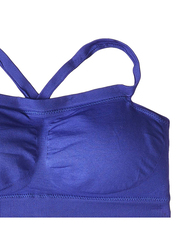 Hanes Foam Bandini Bra, Sailboat Blue, Extra Large