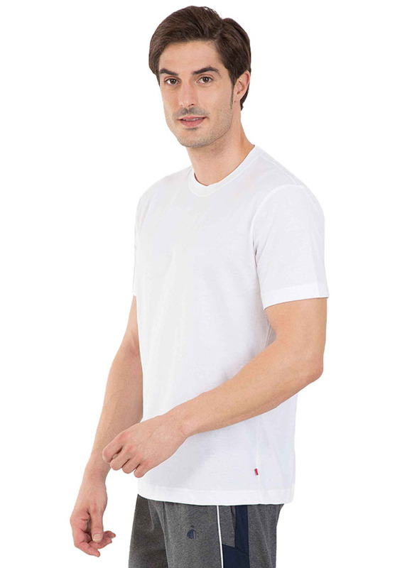Jockey Men's 24X7 Sport Short Sleeve T-shirt, 2714-0105, Double Extra Large, White