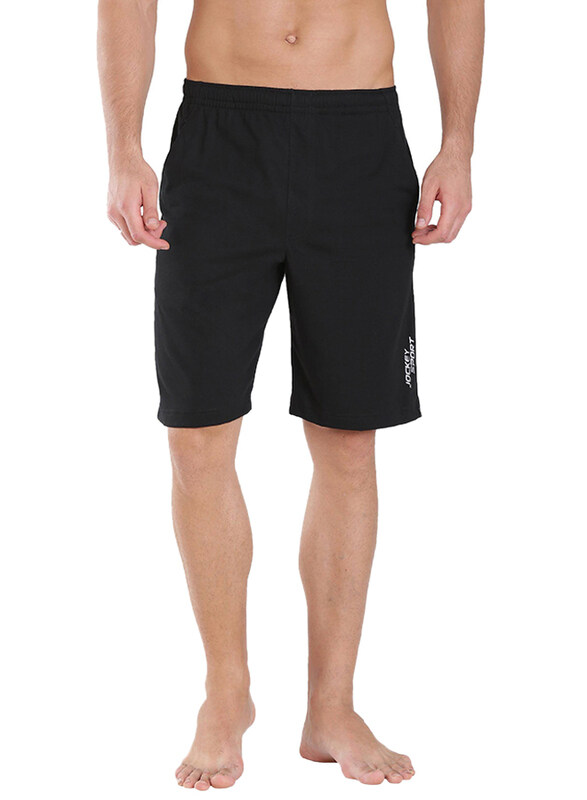 Jockey Sport Performance Shorts for Men Medium Black DubaiStore Dubai