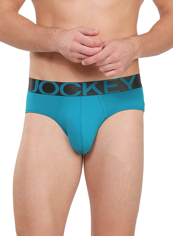 Jockey International Collection Brief Underwear for Men, IC27-0105, Ocean Depth, Extra Large