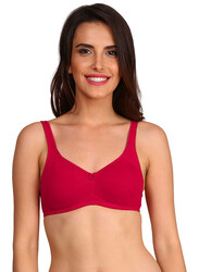 Jockey Essence Coverage Shaper Bra, Red Love, 34C