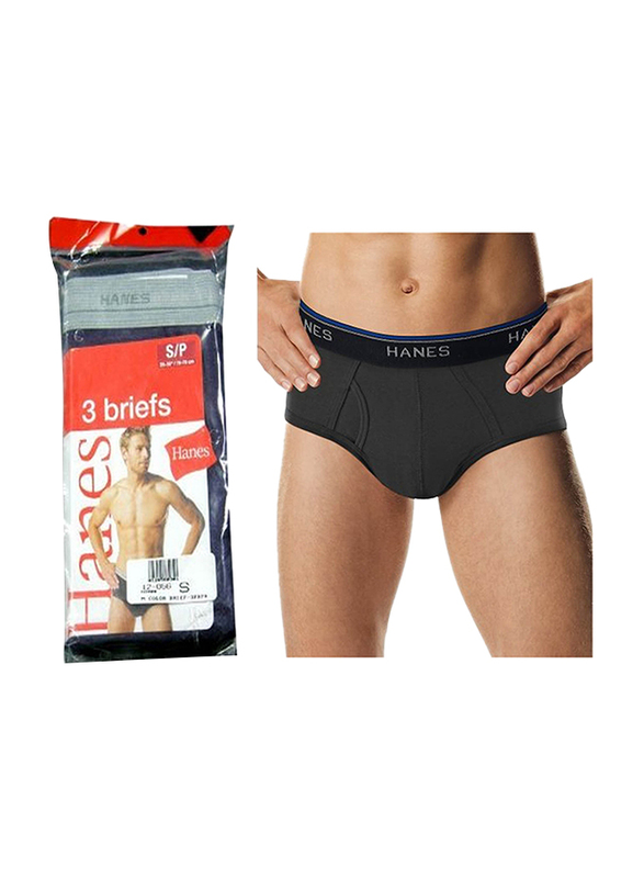 

Hanes 3-Pieces Red Label UW Dyed Brief for Men, Multicolor, Extra Large