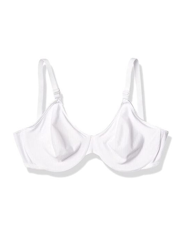 

Hanes Women's Comfort Underwire Bra, White, 36D