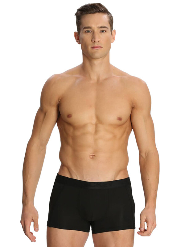 Jockey International Collection Trunks for Men, IC25-0105, Black, Large