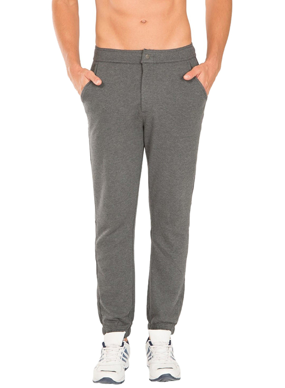 Buy Jockey Charcoal Melange Track Pant Online