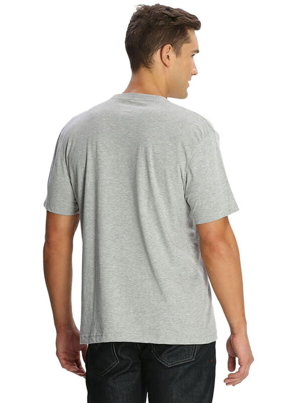 Jockey Men's 24X7 Sport Short Sleeve T-Shirt, 2714-0105, Extra Large, Grey Melange