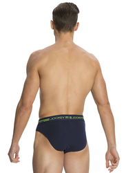 Jockey Sport Performance Brief Underwear for Men, SP02-0105, Performance Navy, Small