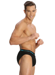 Jockey Sport Performance Brief Underwear for Men, SP02-0105, Black, Small