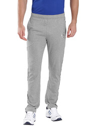 Jockey Men's Sports Active Track Pants Medium, Grey Melange/Black/White
