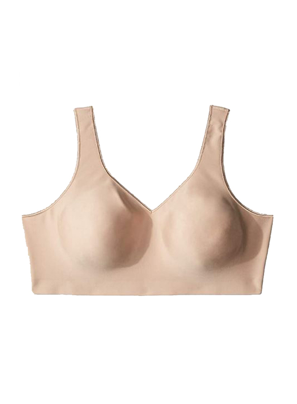 Hanes Women's Comfort Evolution Bra, Nude Beige, Medium