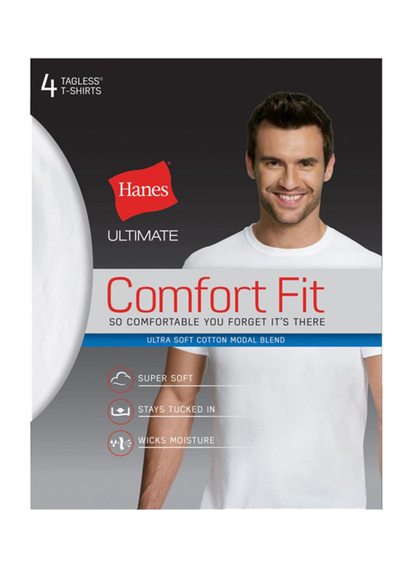 Hanes Ultimate Men's 4-Pack FreshIQ Tagless Cotton Boxer with ComfortFlex  Waistband Briefs, Black/Grey, Medium price in Saudi Arabia,  Saudi  Arabia