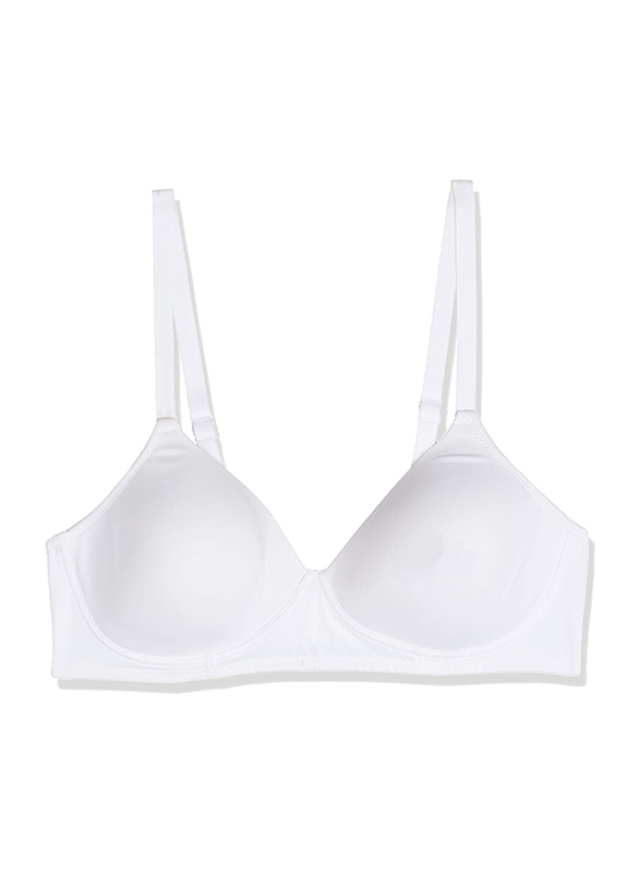 Hanes Comfort Shape Concealing Petal Underwire Bra, White, 38B - Buy  Underwear Online | Clothing | DubaiStore - Dubai Store