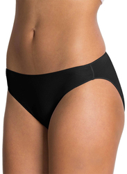 Jockey Softwonder Bikini Panty, Black, Medium