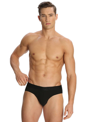 Jockey International Collection Brief Underwear for Men, IC24-0105, Black, Extra Large