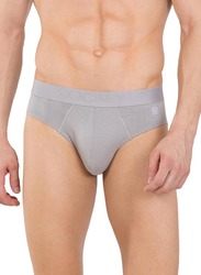 Jockey International Collection Brief Underwear for Men, IC24-0105, Bright Light Grey, Extra Large