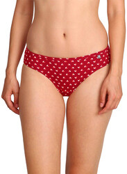 Jockey Simple Comfort Printed Bikini Panties, 3 Pieces, Dark Assorted, Large