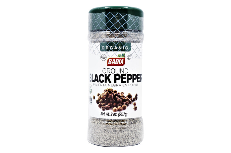 

Badia Organic Ground Black Pepper 56.7 Gm