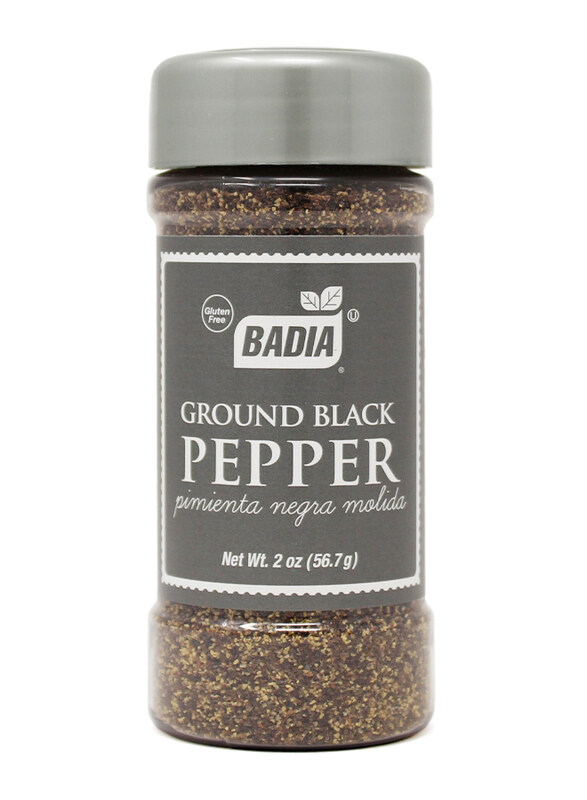 

Badia Gluten Free Ground Black Pepper Spices, 56.7g