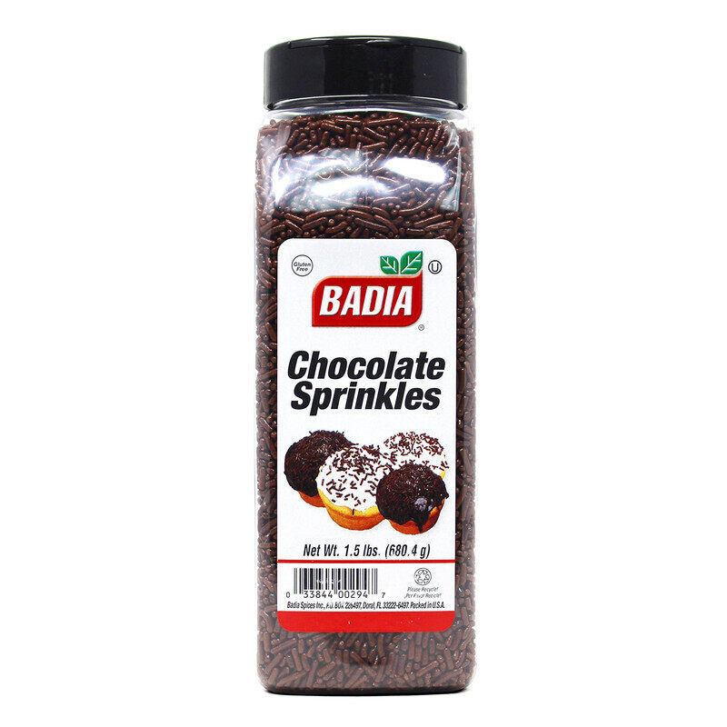 

Badia CHOCOLATE SPRINKLES 680.39 gm