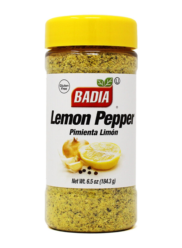 

Badia Gluten Free Lemon Pepper Seasoning Spices, 184.3g