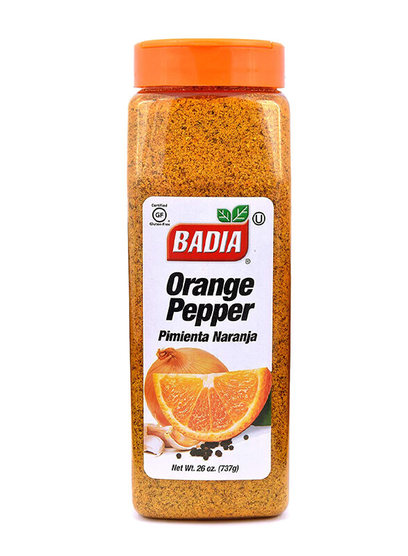 

Badia Gluten Free Orange Pepper Seasoning Spices, 737g