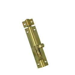 Robustline Brass Tower Bolt - Highly Durable and Premium Quality 9.52MM (3/8") X 150MM (6")