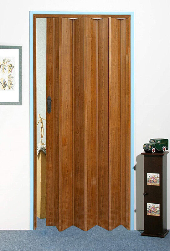 

Robustline Folding Sliding Door 210cm Height x 100cm Width, (Dark Oak)