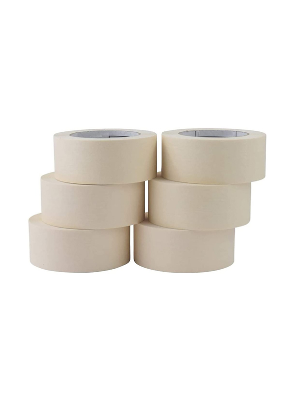 

Robustline 2-Inch Adhesive Masking General Purpose Painter's Tape, 4 Pieces, Cream