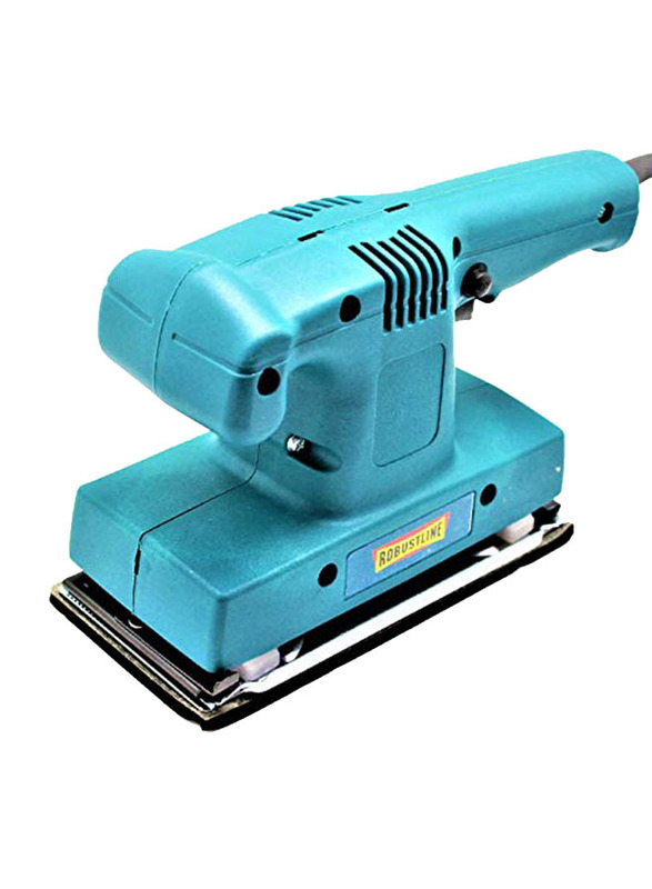 Robustline Electric Orbital Sander, 93x185mm, Blue