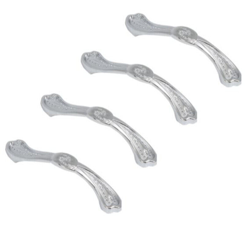 

Robustline Highly Quality Zinc Drawer Pull Handle - Cupboard Handle (Pack of 4) Chrome Plated - 7-715-96