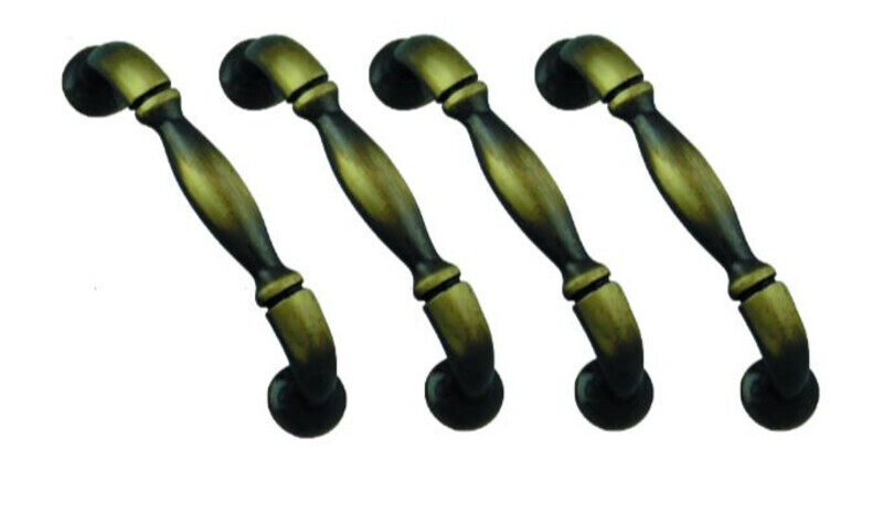

Robustline Highly Quality Metal Drawer Pull Handle - Cupboard Handle (Pack of 4) AB - 64MM X 76MM - 737