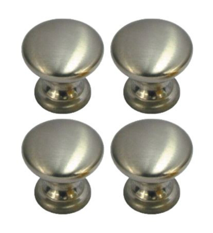 Robustline Highly Quality Cupboard Knob For Drawer/Cupboard (Pack of 4) SS - 30MM- A-912