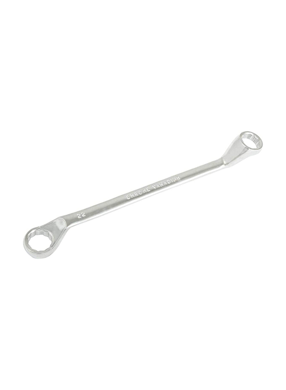 Robustline Ring Spanner Set, 8 Pieces, Silver