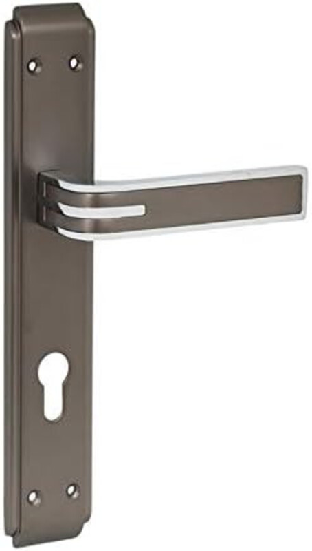 Robustline Zinc Lever Door Handle Premium Quality Black Nickle and CP BY0300