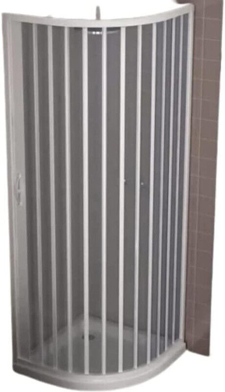 

Robustline Corner Folding Sliding Door 185cm Height x 100cm Width, (White)