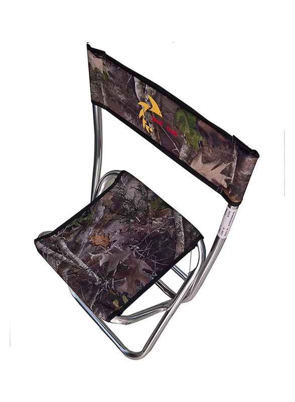 Robustline Lightweight Portable Folding Chair for Camping, Brown
