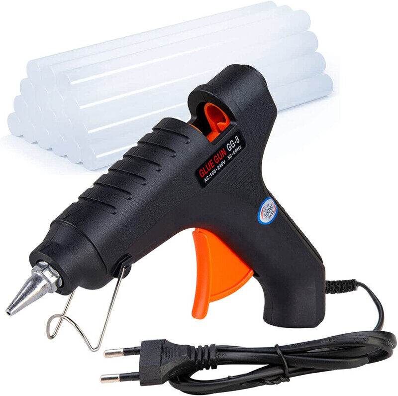 Robustline High Quality - BIG SIZE (Glue Gun 40W with Glue Sticks 25Pcs (11mm))