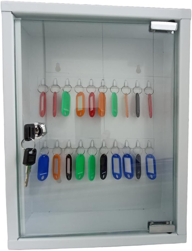 Robustline Key Box (20 Keys) with Glass Door