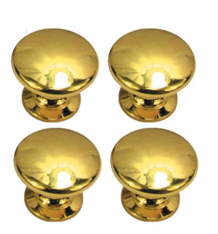 Robustline Highly Quality Cupboard Knob For Drawer/Cupboard (Pack of 4) GP - 25MM - 914