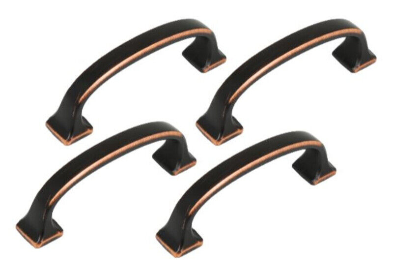 

Robustline Highly Quality Zinc Drawer Pull Handle - Cupboard Handle (Pack of 4) Black - 75MM - BSDL17028