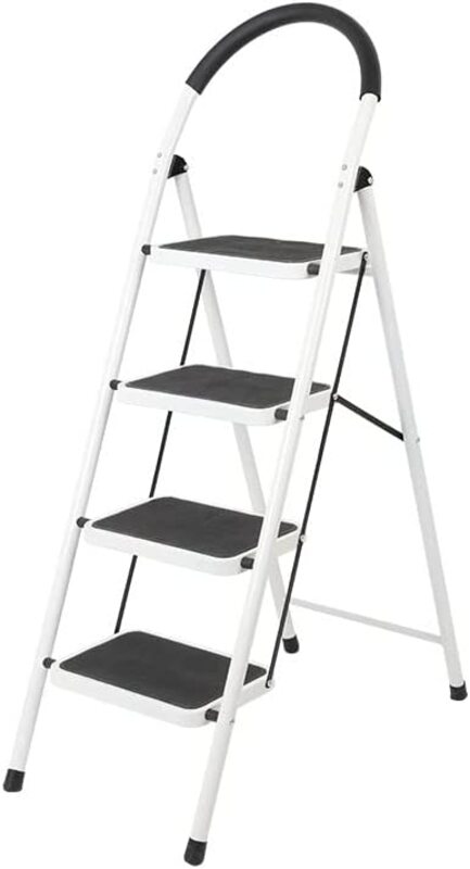 Home Purpose Ladder - 4 Steps - White