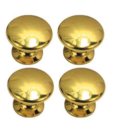 Robustline Highly Quality Cupboard Knob For Drawer/Cupboard (Pack of 4) PB - 30MM- A-912