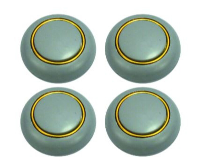 

Robustline Highly Quality Platsic Drawer Knob - Cupboard Knob (Pack of 4) Grey - 107