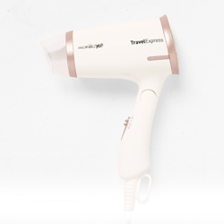 Ikonic Hair Dryer Travel Express White & Rose Gold