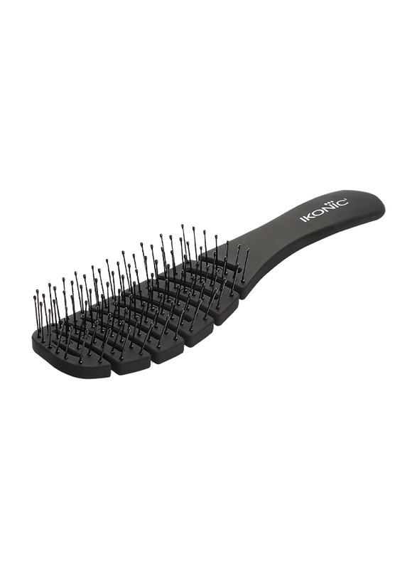

Ikonic Professional Flexy Vent Brush for All Hair Types, Medium