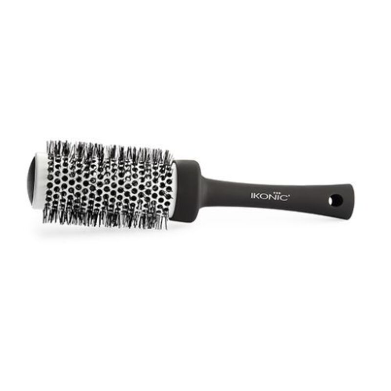 Ikonic Blow Dry Ceramic Hair Brush BDB 43 Black & Grey