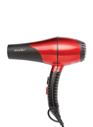 Ikonic Pro 2200 Hair Dryer, HD-2200, Black/Red