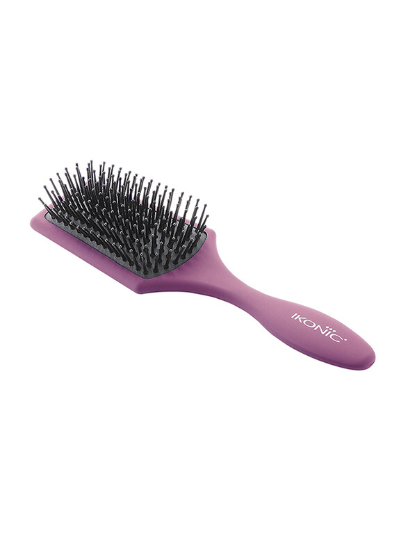 

Ikonic Paddle Hair Brush, Burgundy, Small